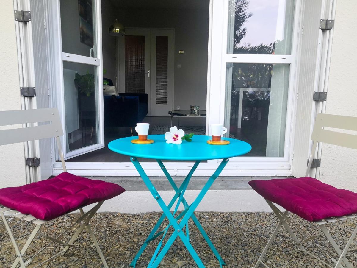 Appartement Toulouse Blagnac Aeroport Iut Parking Proche De Toutes Commodites Belle Terrasse Netflix Luaran gambar